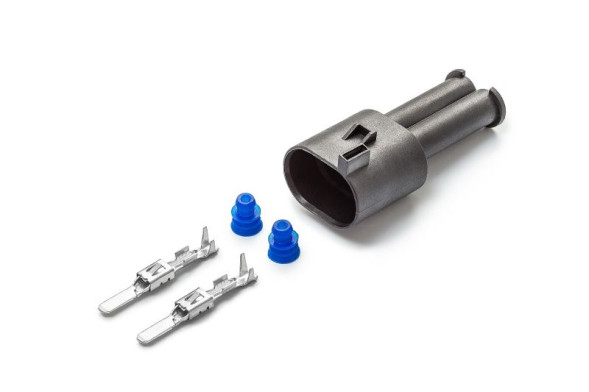 Колодка-разъем 2-х контактный заднего датчика ABS VAG, Mercedes, MAN (AX8132S) CARGEN