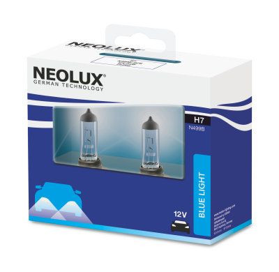 Лампа H7  12V- 55W Blue Light (PX26d) (упаковка 2шт.) Neolux N499B-SCB