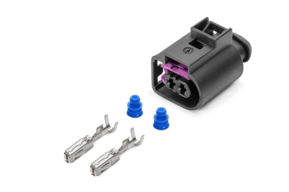 Колодка-разъем 2-х контактный звукового сигнала VAG AUDI Q7(2005&amp;gt;)/VW AMAROK(2010&amp;gt;) (AX6552S) CARGEN