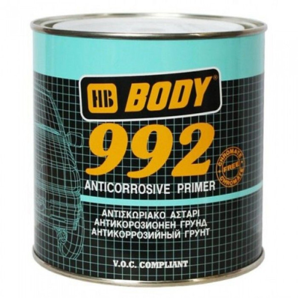 Грунт 1К (черный) BODY 992 (1кг)