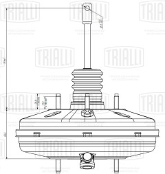 Вакуумный усилитель торм. LADA Largus (12-)/Renault Logan (04-) (VA 0901) TRIALLI