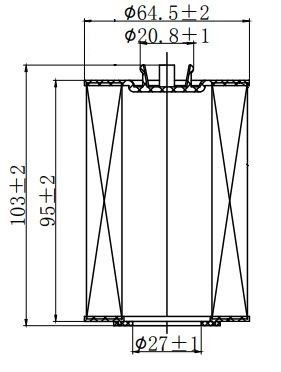 Фильтр масляный VAG Tiguan(16-)/Transporter/Caravelle/Multivan(15-) 2.0D (CRLR7020Z) CARVILLE RACING