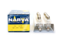 Лампа C21W 12V-21W (SV8,5-41/11) 17634 (Narva) (10шт)