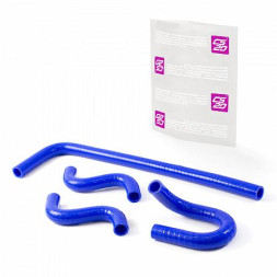 Патрубки отопителя ГАЗель Next дв.Cummins без Webasto силикон CS20 СИНИЙ к-т.4шт Profi