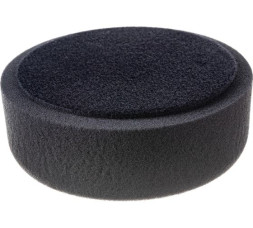 Круг полировальный на липучке мягкий Черный 150 x 50 мм