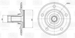 Ступица перед.  ВАЗ 2123 (MR 0123) TRIALLI