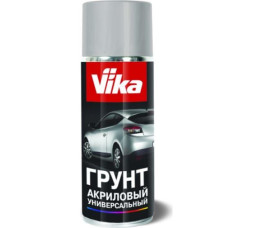 VIKA Грунт акриловый универсальный АК черный Аэрозоль 520мл