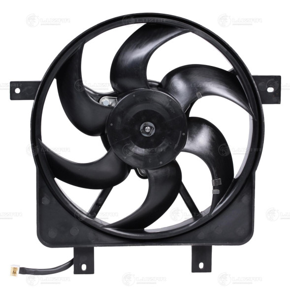 Э/вентилятор охл. ВАЗ 2170 Приора (с кожухом) A/C- LUZAR LFK 0127