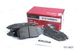 Колодка торм.перед. CHEVROLET Aveo III (T300), Cobalt (with ABS)  WEEN 151-2623
