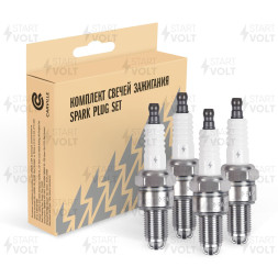 Свеча зажигания для а/м VAG 80 (78-)/100 (78-) 1.8i/2.0i (кмпл. 4шт) (VSP 0001) СтартВОЛЬТ