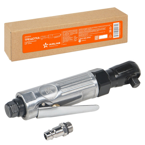 Трещотка пневматическая 3/8&amp;quot; 27Нм (ATAZ010) AIRLINE