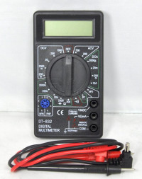 Мультитестер цифровой DT-832 со звуковой прозвонкой