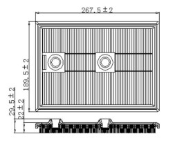 Фильтр воздушный VAG Tiguan (16-)/Golf VII (12-)/Passat B8/Jetta(TR27009) CARVILLE RACING