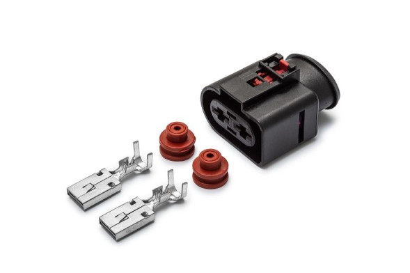 Колодка-разъем 2-х контактный к электроус. руля, блоку упр. вентил. VAG (AX8172S) CARGEN