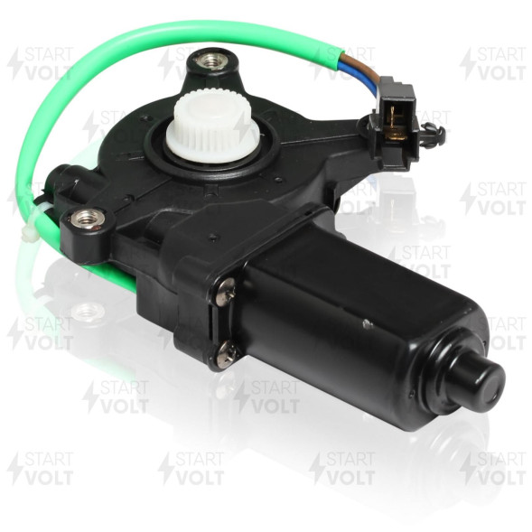 Моторедуктор стеклоподъемника  левый  Daewoo Lanos, ZAZ Sens (VWR 0547) СтартВОЛЬТ