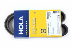 Ремень поликлиновой 6PK836 LADA Largus (12-) 1.6 8V (-PS); RENAULT Logan, PH6993 HOLA