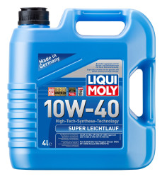 Масло мотор. Liqui Moly 10W40 Super Leichtlauf (НС-синт) (4л) (1916/9504)