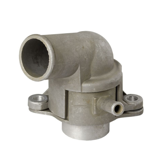 Термостат Chevrolet Lacetti/Cruze [D4] с ниж. крышкой (алюм.) (87С) LUZAR LT 0586