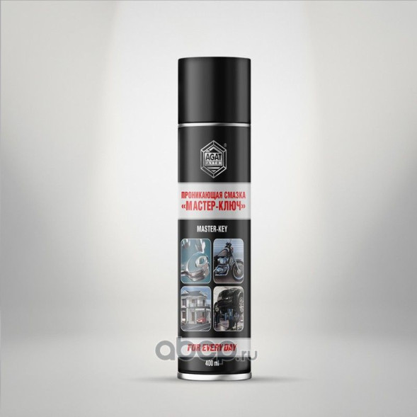 Смазка проникающая Мастер-Ключ АГАТ (аэрозоль) 400мл (12шт.)