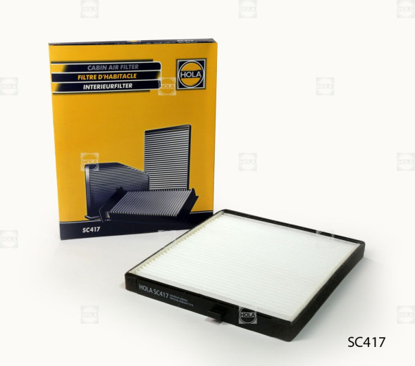 Фильтр салонный HOLA SC417 Chevrolet Aveo (K 1178)