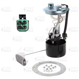 Модуль топливного насоса ГАЗ ГАЗель, Соболь с дв. ЗМЗ-405 резьбовые штуцеры (SFM 0307) СтартВольт