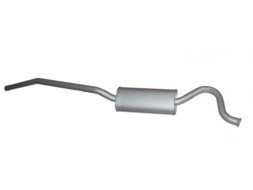 Глушитель доп. алюм. (резонатор)  ВАЗ 2104 (карбюратор) (EAM 0137) TRIALLI