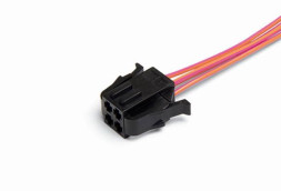 Колодка-разъем 4-х контактный к моторедуктору заднего стекла, выкл. пед. торм. 1117-1119,2170(AX472)