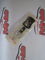 Брелок (черный) с надписью PEUGEOT  (№25)