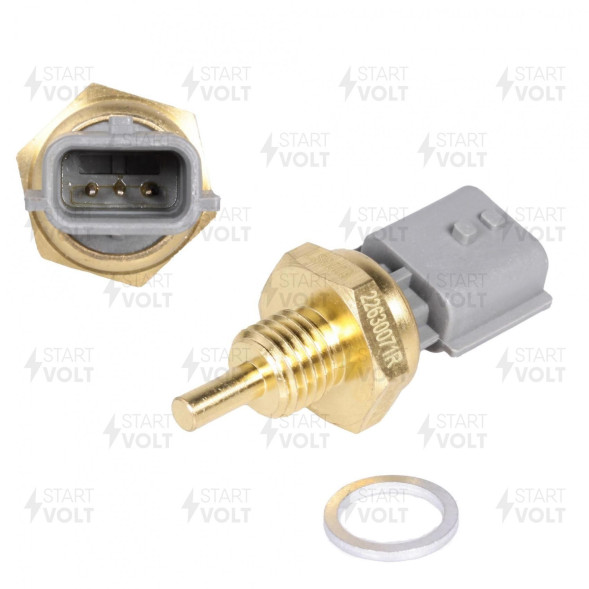 Датчик температуры СтартВОЛЬТ LADA Largus (12-)/Renault Logan I (04-) один ряд (LS 0903)