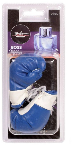 Ароматизатор подвесной (Боксерские перчатки) boss (AFB0204) AIRLINE