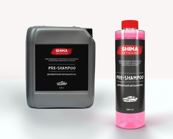 Шампунь деликатный  500 мл SHIMA DETAILER PRE-SHAMPOO