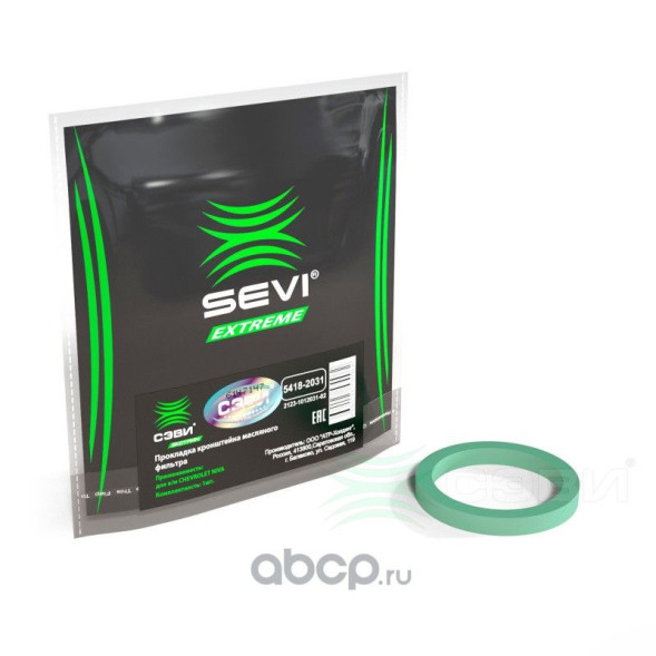 Прокладка кронштейна масляного фильтра CHEVROLET NIVA СЭВИ-ЭКСТРИМ 5418-2031 (26шт)