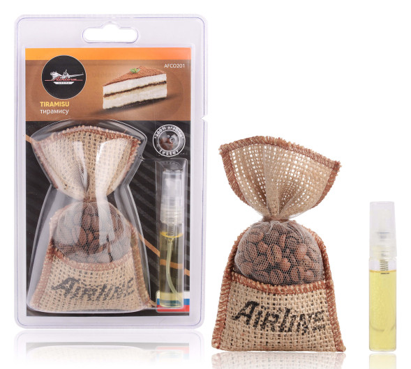 Ароматизатор (Кофе в мешочке со спреем) тирамису (AFCO201) AIRLINE