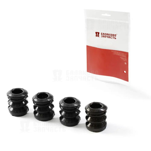 Чехол ВАЗ-2108, ГАЗ-3302 пальца суппорта к-т.4шт в пакете БалаковоЗапчасть