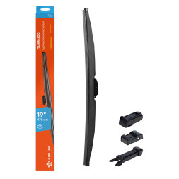 Щетка стеклоочистителя 475 мм (19&amp;quot;) зимняя, 4 адаптера (AWB-W-475) AIRLINE