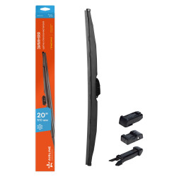 Щетка стеклоочистителя 510 мм (20") зимняя, 4 адаптера (AWB-W-510) AIRLINE