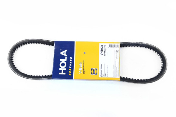 Ремень клиновой AVX13х775 HOLA  ГАЗ Gazel, Sobol (UMZ 4216, Evotech 2.7),  VH1028