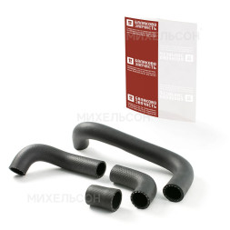 Патрубки радиатора ВАЗ-2105-2107 МЕДНЫЙ к-т.4шт усиленный в пакете БалаковоЗапчасть