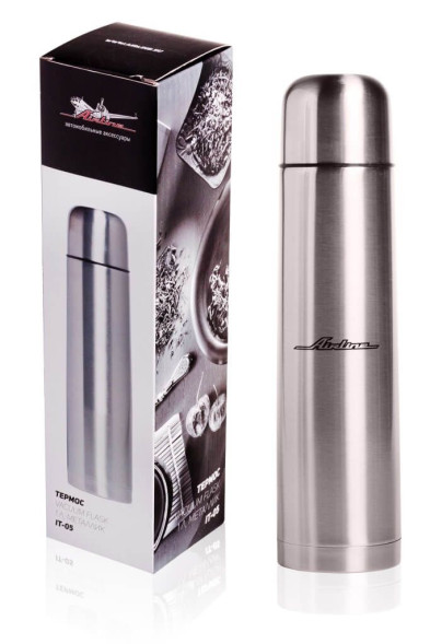 Термос 1л., металлик (IT-05)  AIRLINE