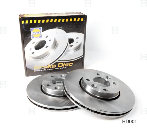 Диск тормозной перед.Largus,Nissan Note,Tiida, 260х22, (к-т 2шт) HOLA HD001