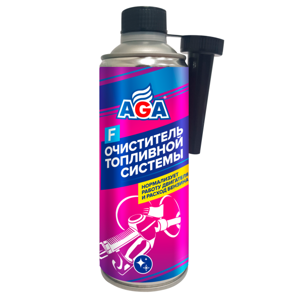 Очиститель топливной системы, присадка в бензин (335мл) AGA812F AGA
