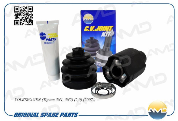 ШРУС внутренний правый 5N0498103A/AMD.SH211 (T34/T40) VW (Tiguan 5N1, 5N2)(2,0)(2007-)