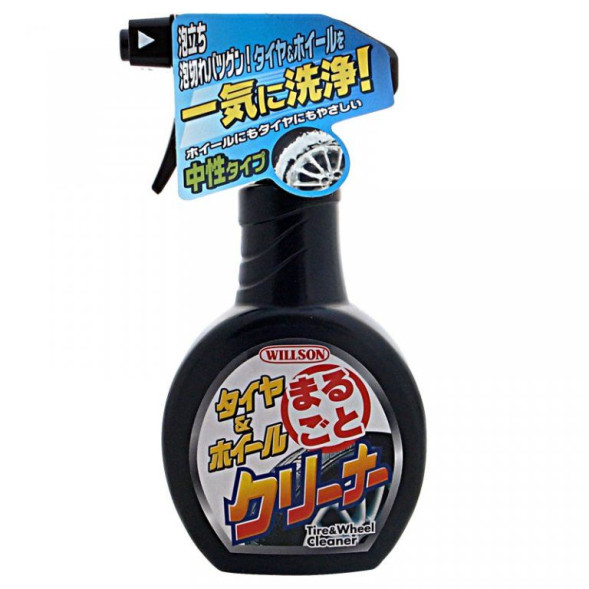 Очиститель шин, резины,дисков (спрей) 300мл  WS-02061 WILLSON