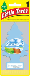Ароматизатор LITTLE TREES елочка сухой Summer Linen