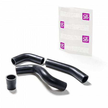 Патрубки радиатора ВАЗ-21074 (алюмин.) 4шт.CS20 EPDM