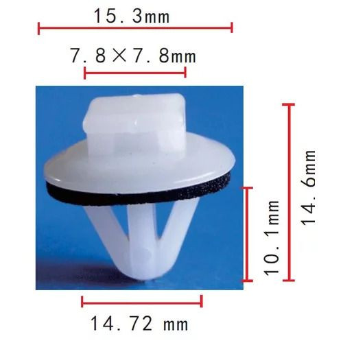 GM, Lexus,Toyota Держатель молдинга 777736