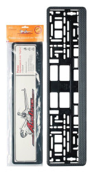 Рамка под номерной знак "Карбон"(AFC-03) AIRLINE