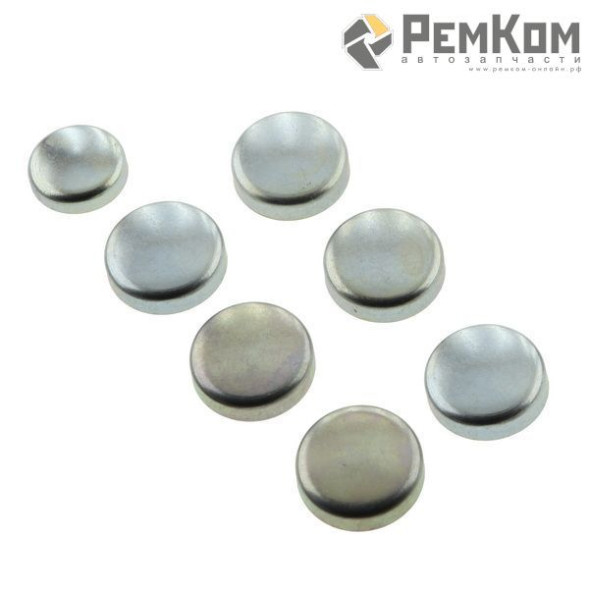 Комплект заглушек блока цилиндров ВАЗ - 2108 компл. 6 шт (RK01094) РЕМКОМ