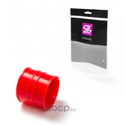 Муфта коллектора впускного бочонок ВАЗ-2112 1шт силикон CS20 КРАСНЫЙ Drive в пакете