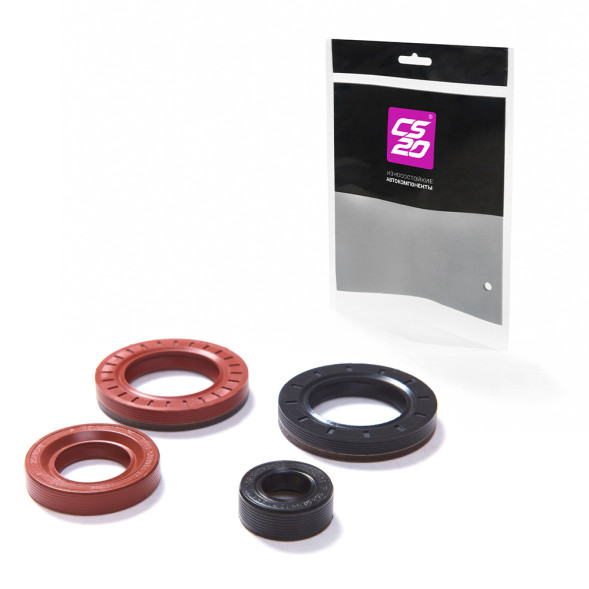 Сальник ВАЗ-2110 КПП к-т.4шт в пакете